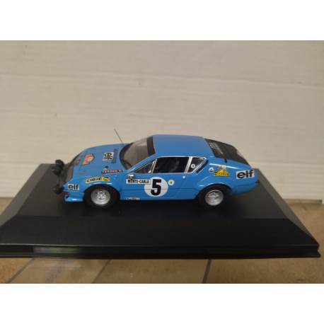ALPINE A310 RENAULT 1975 RALLY MONTE CARLO THERIER 1:43 ALTAYA IXO BOX NO ORIGINAL