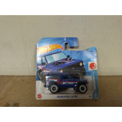 NISSAN PATROL CUSTOM BLUE 1/10 J-IMPORTS 1:64 HOT WHEELS