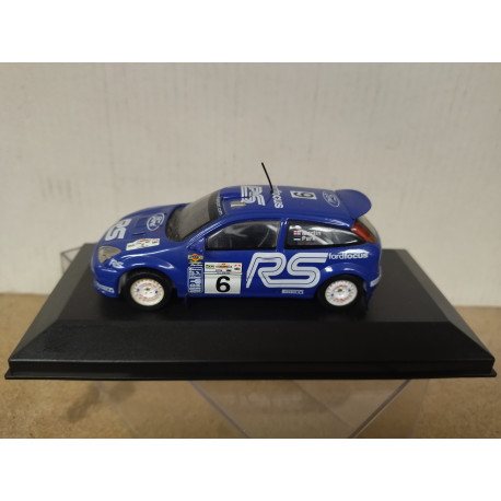 FORD FOCUS WRC 2002 RALLY ACROPOLIS MARTIN 1:43 ALTAYA IXO BOX NO ORIGINAL