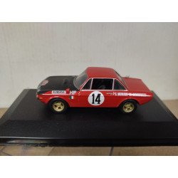 LANCIA FULVIA 1.6 HF 1972 RALLY MONTE CARLO MUNARI 1:43 ALTAYA IXO BOX NO ORIGINAL