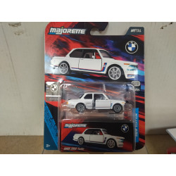 BMW 2002 TURBO WHITE/RED/BLUE EDITION DELUXE /apx 1:64 MAJORETTE