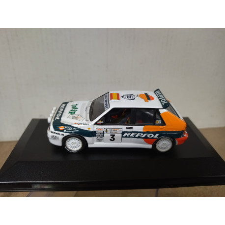 LANCIA DELTA 1993 HF INTEGRALE RALLY ACROPOLIS SAINZ 1:43 BOX NO ORIGINAL