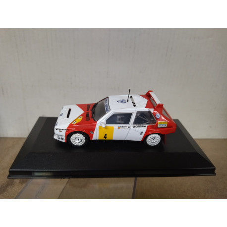 LANCIA DELTA S4 1988 PROTO RALLY TOLEDO TRELLES 1:43 ALTAYA IXO BOX NO ORIGINAL