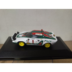 LANCIA STRATOS HF 1977 RALLY MONTE CARLO MUNARI 1:43 DEFECTUOSO/BOX NO ORIGINAL
