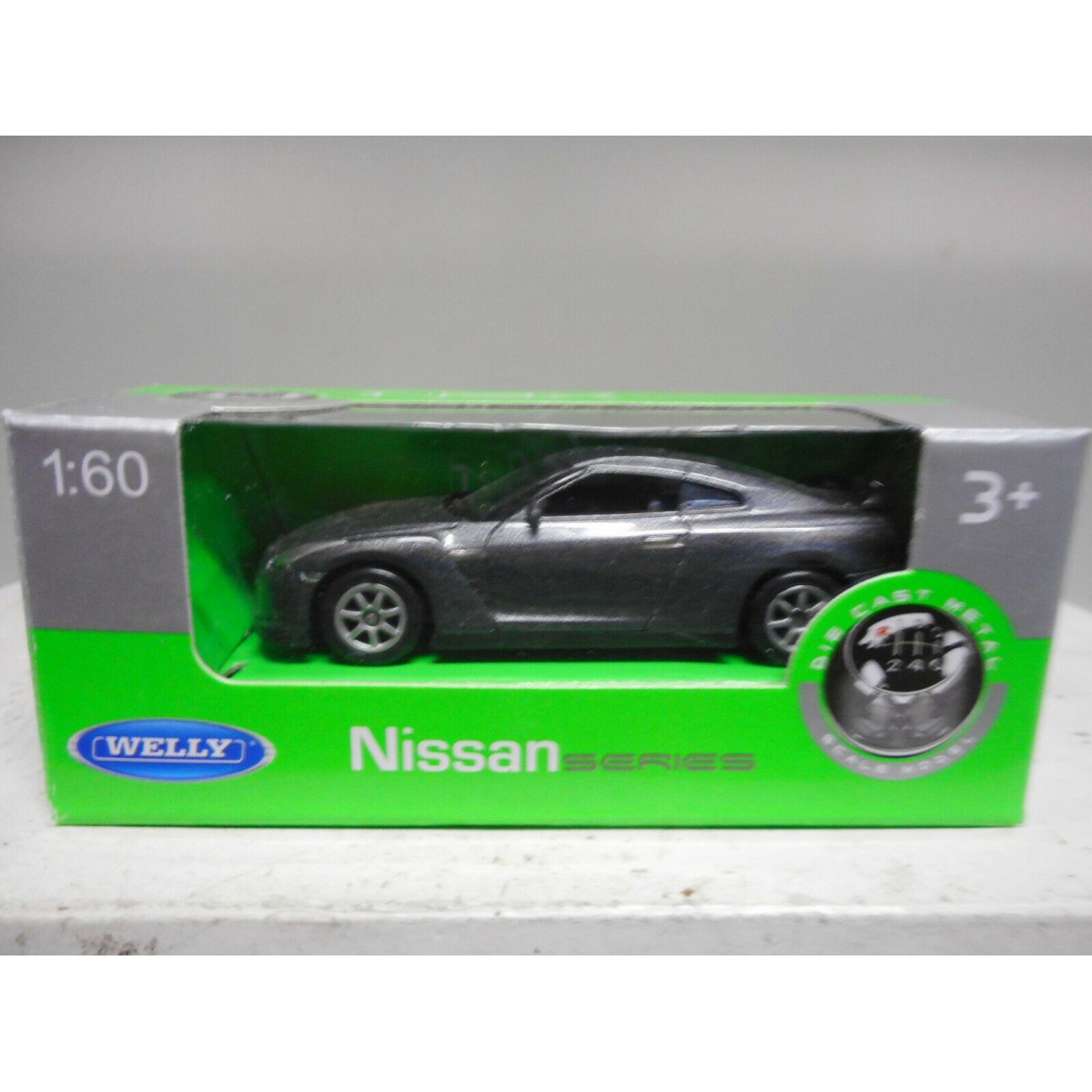 NISSAN GT-R R35 WELLY 1:60 - BCN STOCK CARS