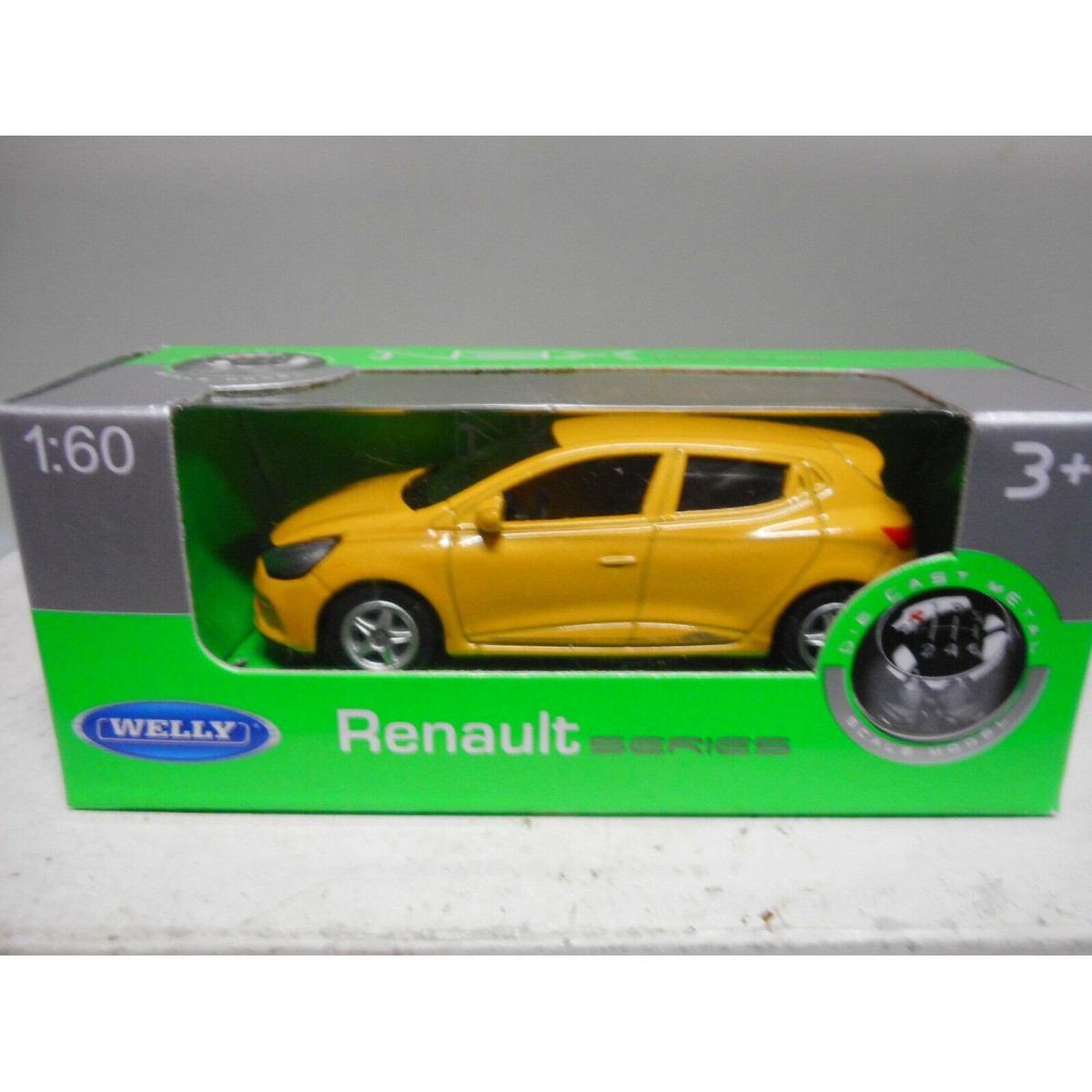 RENAULT CLIO RS YELLOW WELLY 1:60 - BCN STOCK
