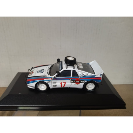 LANCIA 037 RALLY 1984 RALLY SAFARI ALLEN 1:43 ALTAYA IXO BOX NO ORIGINAL