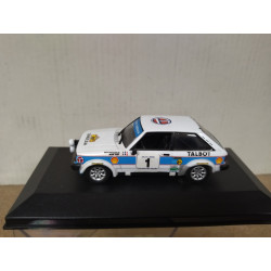 TALBOT LOTUS SUNBEAM 1981 RALLY BRASIL FREQUELIN 1:43 ALTAYA IXO BOX NO ORIGINAL