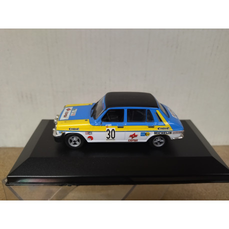 SIMCA 1200 TI 1979 RALLY FALLAS ALONSO 1:43 DEFECT/NO RETRO/BOX NO ORIGINAL