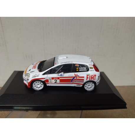 FIAT PUNTO S2000 2007 RALLY COSTA BRAVA FUSTER 1:43 DEFECTUOSO/BOX NO ORIGINAL
