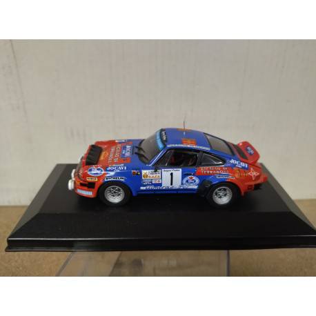 PORSCHE 911 SC 1980 RALLY CATALUÑA ZANINI 1:43 ALTAYA IXO BOX NO ORIGINAL