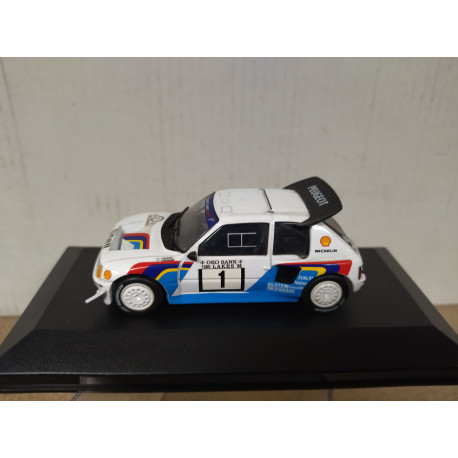 PEUGEOT 205 T16 1986 RALLY 1000 LAKES SALONEN 1:43 DEFECT/NO RETRO/BOX NO ORIGINAL