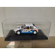 PEUGEOT 205 T16 1985 RALLY RACE ZANINI 1:43 ALTAYA IXO BOX NO ORIGINAL