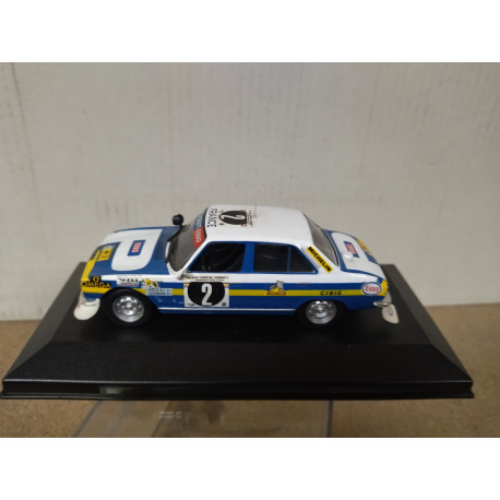 PEUGEOT 504 1976 RALLY SAFARI NICOLAS 1:43 ALTAYA IXO BOX NO ORIGINAL