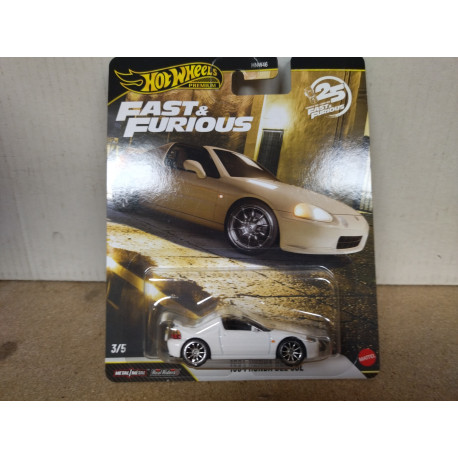 HONDA DEL SOL 1994 25 YEARS FAST & FURIOUS 3/5 1:64 HOT WHEELS PREMIUM
