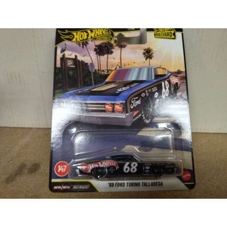 FORD TORINO TALLADEGA 1969 BOULEVARD 147 1:64 HOT WHEELS PREMIUM