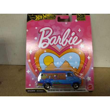 GMC PANEL VAN BARBIE 1:64 HOT WHEELS PREMIUM