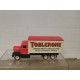 CAMION/TRUCK CHOCOLATE TOBLERONE 1:72/1:64 ? 8cm LONG GOLDEN WHEELS