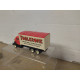 CAMION/TRUCK CHOCOLATE TOBLERONE 1:72/1:64 ? 8cm LONG GOLDEN WHEELS