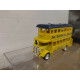 AUTOBUS SCHOOL BUS YELLOW 1:72/1:64 ? 8cm LONG GOLDEN WHEELS