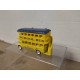 AUTOBUS SCHOOL BUS YELLOW 1:72/1:64 ? 8cm LONG GOLDEN WHEELS