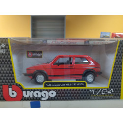 VOLKSWAGEN GOLF MK.I GTi 1979 RED 1:24 BBURAGO