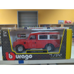 LAND ROVER 109 SERIES II RED/WHITE 1:24 BBURAGO
