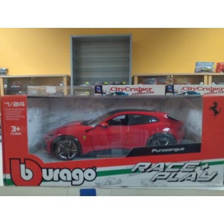 FERRARI PUROSANGRE RED 1:24 BBURAGO