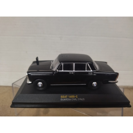 SEAT 1400 C 1962 GUARDIA CIVIL 1:43 ALTAYA IXO DEFECTUOSO