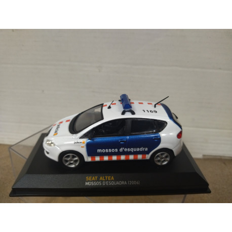 SEAT ALTEA 2006 MOSSOS D´ESQUADRA POLICIA 1:43 ALTAYA IXO
