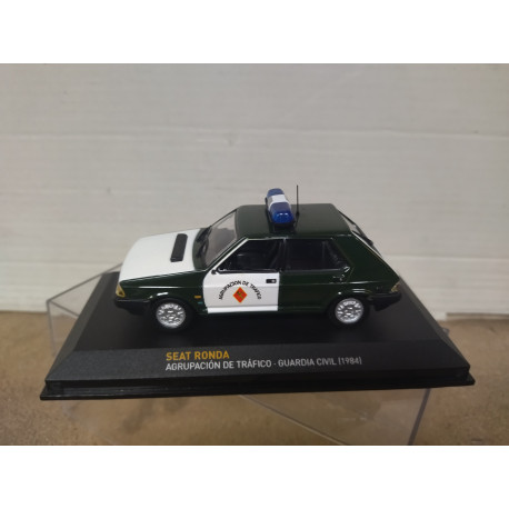 SEAT RONDA 1984 TRAFICO GUARDIA CIVIL 1:43 ALTAYA IXO DEFECT/RETRO ROTO