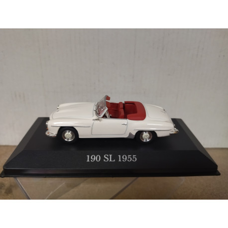 MERCEDES-BENZ W121 BII 190 SL 1955 WHITE 1:43 ALTAYA IXO