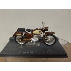ADLER MB200 1952 BROWN CLASSIC MOTO/BIKE 1:24 ALTAYA IXO