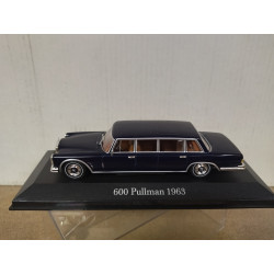 MERCEDES-BENZ W100 600 1966 PULLMANN DARK BLUE 1:43 ALTAYA IXO