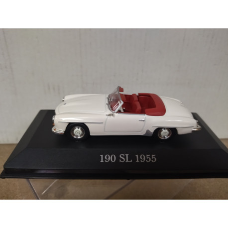 MERCEDES-BENZ W121 BII 190 SL 1955 WHITE 1:43 ALTAYA IXO