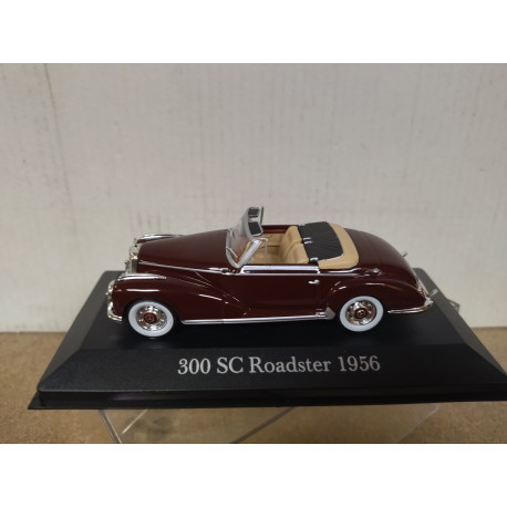 MERCEDES-BENZ W188 300 SC ROADSTER 1956 MARRON 1:43 ALTAYA IXO