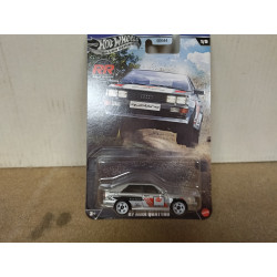 AUDI QUATTRO 1987 1/5 RALLY RACERS 1:64 HOT WHEELS