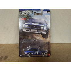 FORD ESCORT RS 2000 3/5 RALLY RACERS 1:64 HOT WHEELS
