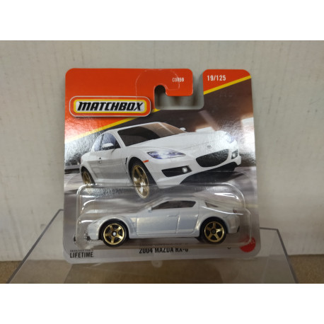 MAZDA RX-8 2004 WHITE 19/125 1:64 MATCHBOX