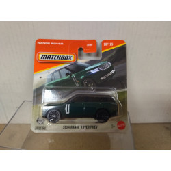 RANGE ROVER PHEV 2024 GREEN 26/125 1:64 MATCHBOX