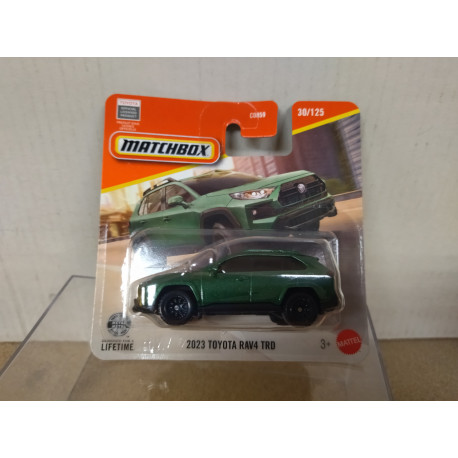 TOYOTA RAV4 TRD 2023 GREEN 1:64 MATCHBOX 30/125