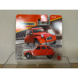 CITROEN 2CV 1970 RED 1:64 MATCHBOX 16/125