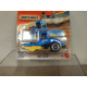 ROAD ROLLER/APISONADORA YELLOW/BLUE INC CONSTRUCTION 1:64 MATCHBOX 29/125
