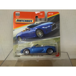 LEXUS LC 500 2021 CONVERTIBLE BLUE 1:64 MATCHBOX 25/125