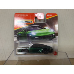 PORSCHE 911 TARGA GREEN 1:64 MATCHBOX 49/125
