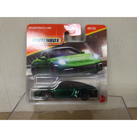 PORSCHE 911 TARGA GREEN 1:64 MATCHBOX 49/125
