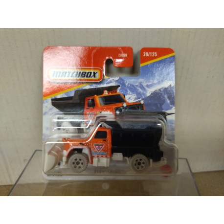 PLOWVERIZER SNOW TRUCK 1:64 MATCHBOX 39/125