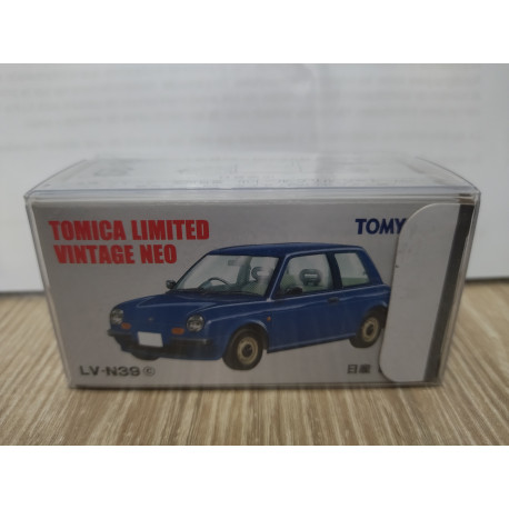 NISSAN Be-1 BLUE 1:64 TOMICA LIMITED VINTAGE NEO N-39c