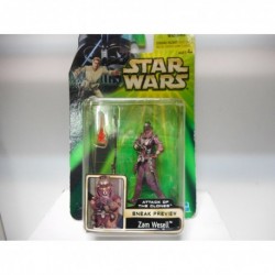 ZAM WESELL ATTACK OF THE CLONES STAR WARS HASBRO FIGURE 3´75 INCH-10CM