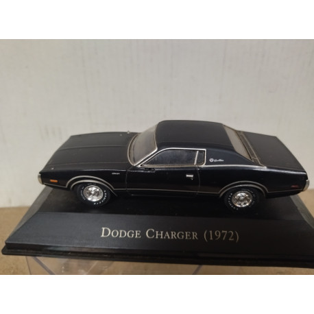 DODGE CHARGER 1972 BLACK AMERICAN CARS 1:43 ALTAYA IXO DEFECT/NO RETROS